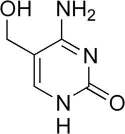 Strukturformel von 5-Hydroxymethylcytosin