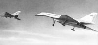 Tupolew Tu-144 und MiG A-144