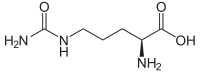 Strukturformel von L-Citrullin