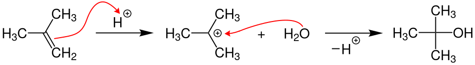 Synthese von tert.-Butanol