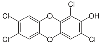 1,3,7,8-Tetrachlor-2-hydroxydibenzo-p-dioxin